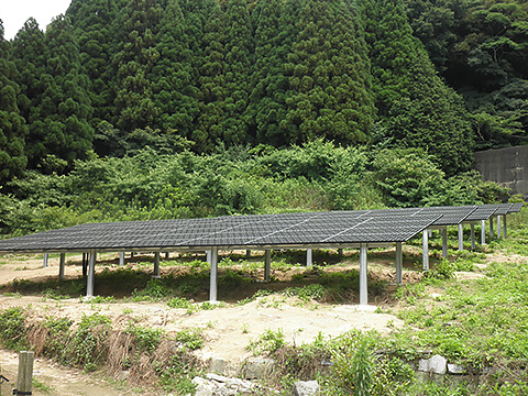 太陽電池モジュール架台